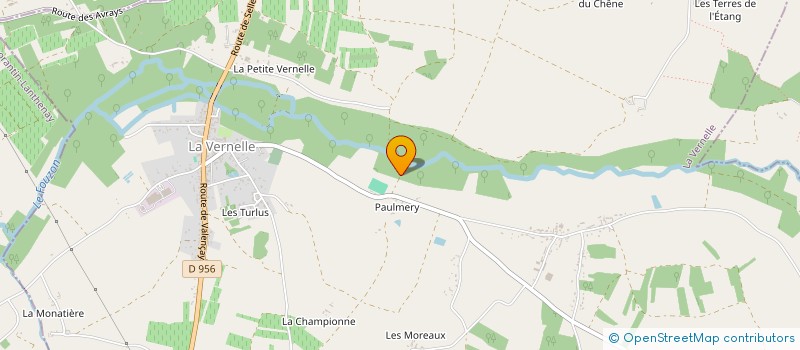 localisation de l'entreprise TREVETY à LA VERNELLE