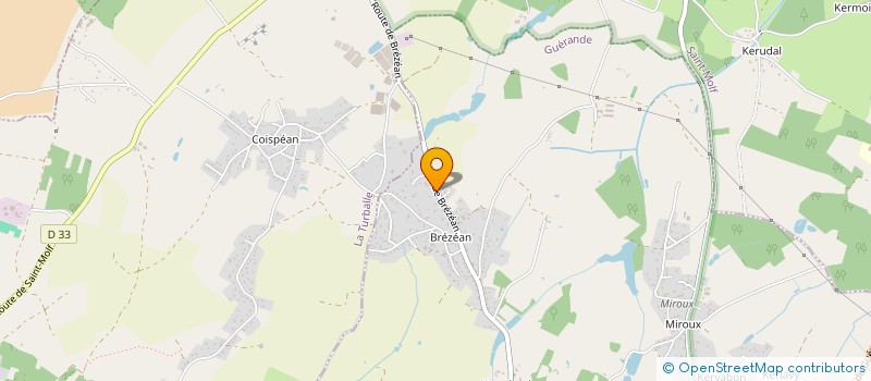 localisation de l'entreprise TREVIGAL  GUERANDE