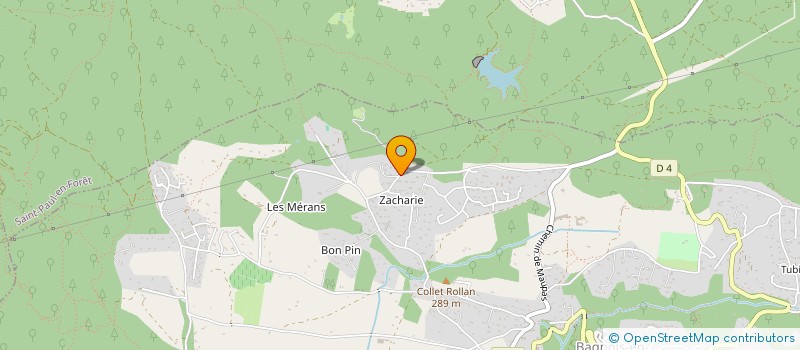 localisation de l'entreprise TREVIN  BAGNOLS-EN-FORET