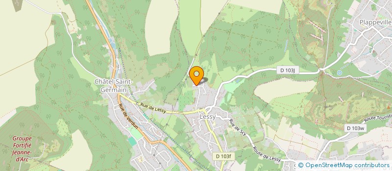 localisation de l'entreprise TREVISAN HAGEN  LESSY