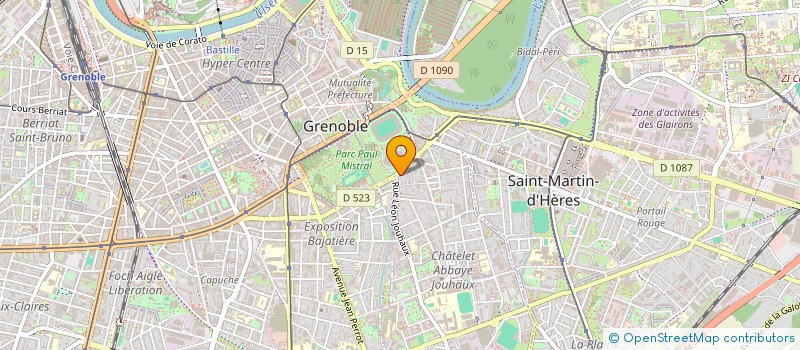 localisation de l'entreprise TREVIT  GRENOBLE