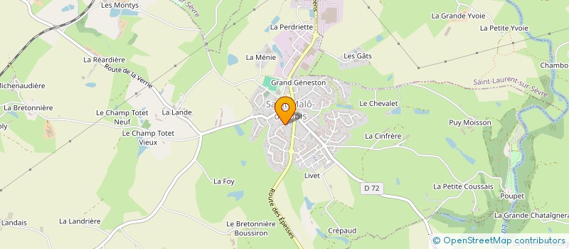 localisation de l'entreprise TREVOP  SAINT-MALO-DU-BOIS