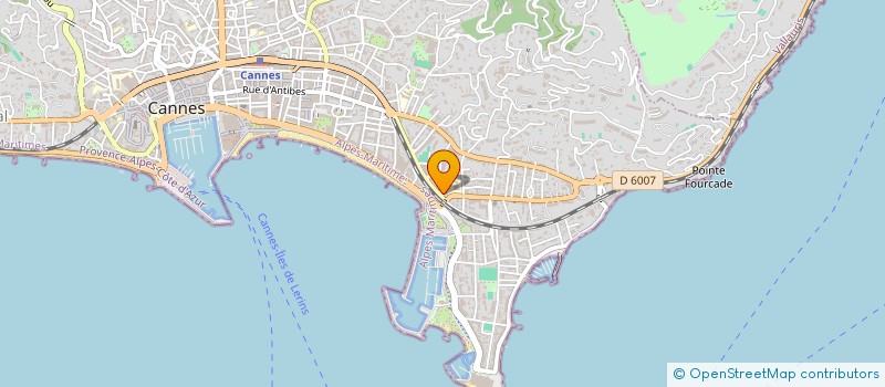 localisation de l'entreprise TREVOR  CANNES