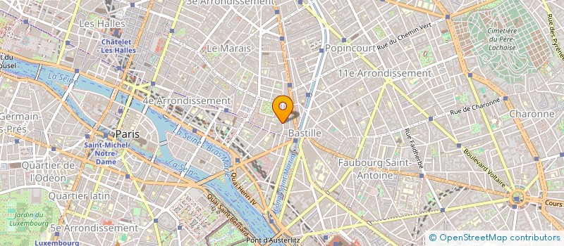 localisation de l'entreprise TREVOR MCGOWAN CR  PARIS