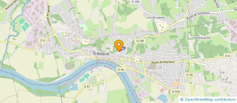 localisation de l'entreprise TREVOUX ALL-STARS  TREVOUX