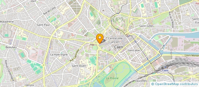 localisation de l'entreprise TREW NORMAND à CAEN