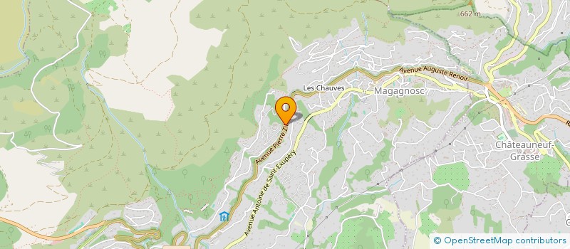 localisation de l'entreprise TREXO à GRASSE