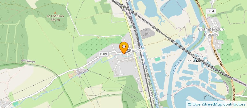 localisation de l'entreprise TREY D'UNION  VANDIERES