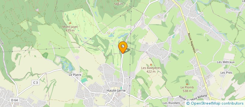 localisation de l'entreprise TREYSTA à JARRIE