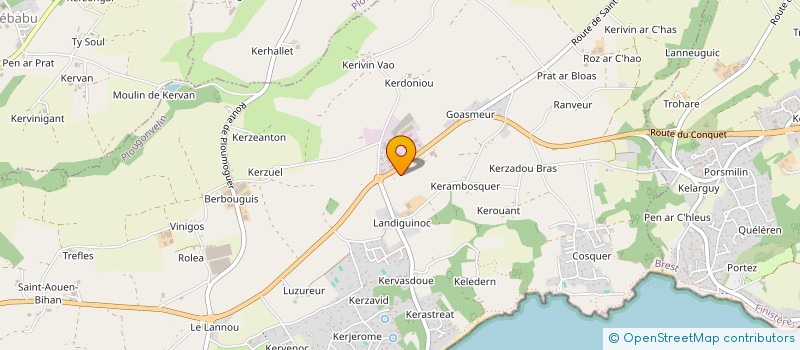 localisation de l'entreprise TREZ-HIR BOX  PLOUGONVELIN