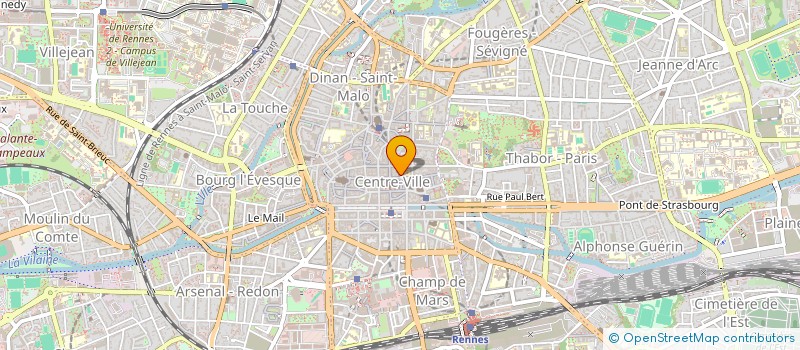 localisation de l'entreprise TREZEK à RENNES