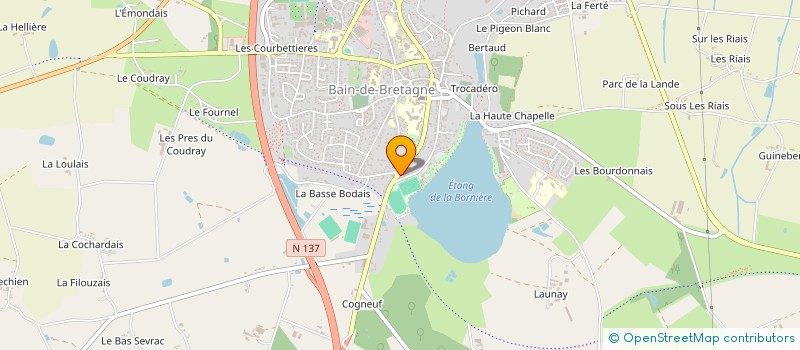 localisation de l'entreprise TREZIROISE 29  PLOUGONVELIN