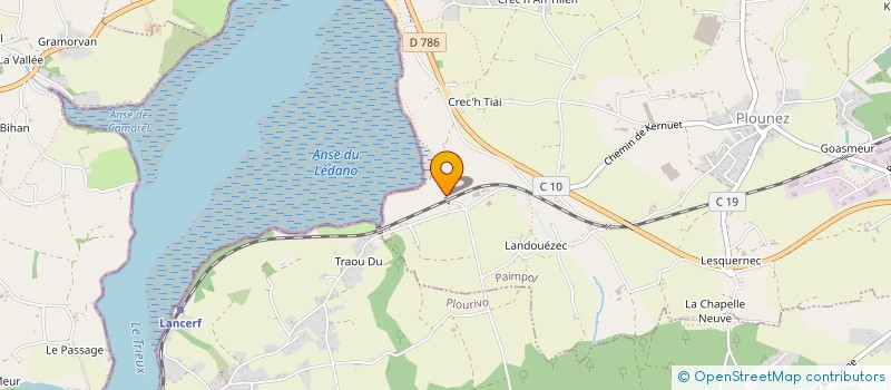 localisation de l'entreprise TREZMALAOUEN INVEST à PAIMPOL