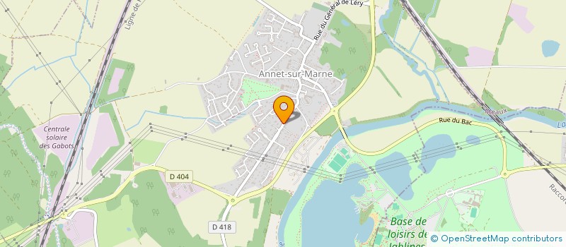localisation de l'entreprise TRG IMMO à VILLEVAUDE