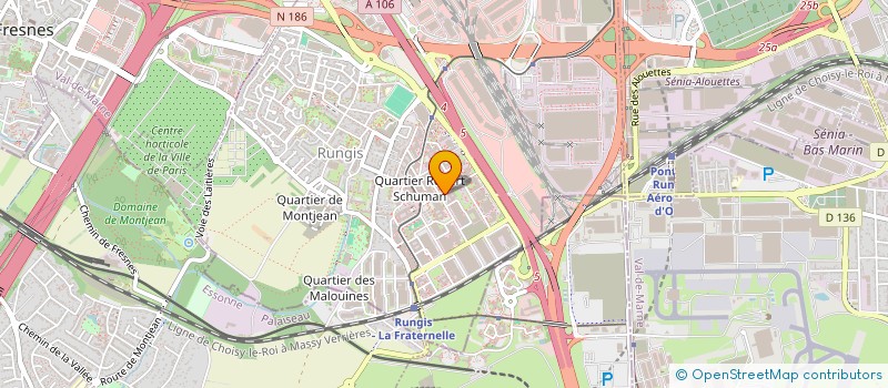 localisation de l'entreprise TRH GROUPE à RUNGIS