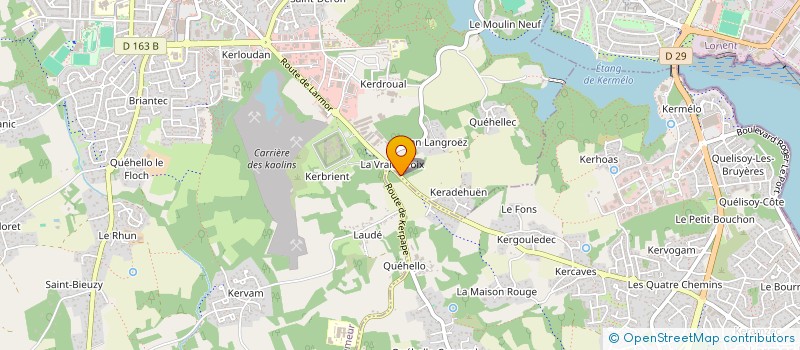 localisation de l'entreprise TRH PLOMBERIE CARRELAGE  PLOEMEUR