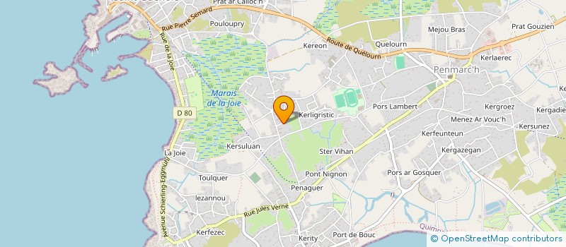 localisation de l'entreprise TRI ARTIZAN  PENMARCH