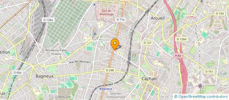 localisation de l'entreprise TRI COLI MA  CACHAN