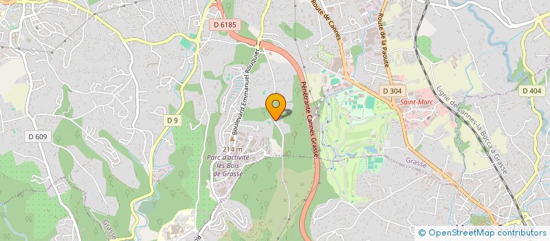 localisation de l'entreprise TRI-CYCLE à GRASSE