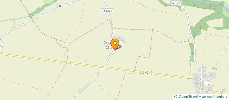 localisation de l'entreprise TRI'CYCLE  GESVRES-LE-CHAPITRE