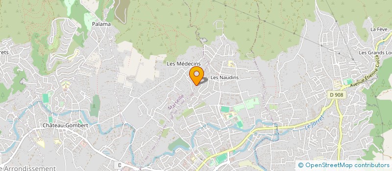 localisation de l'entreprise TRI CYCLE SOLIDAIRE  MARSEILLE