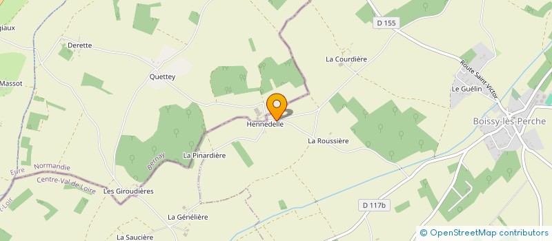 localisation de l'entreprise TRI-ECO à BOISSY-LES-PERCHE
