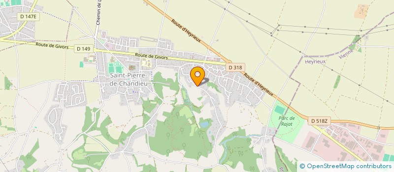 localisation de l'entreprise TRI GONE  SAINT-PIERRE-DE-CHANDIEU