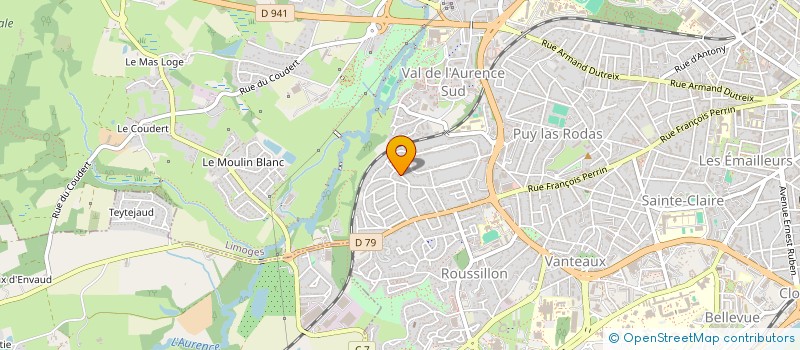 localisation de l'entreprise TRI HOLDING à LIMOGES