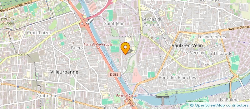 localisation de l'entreprise TRI HOME à VILLEURBANNE