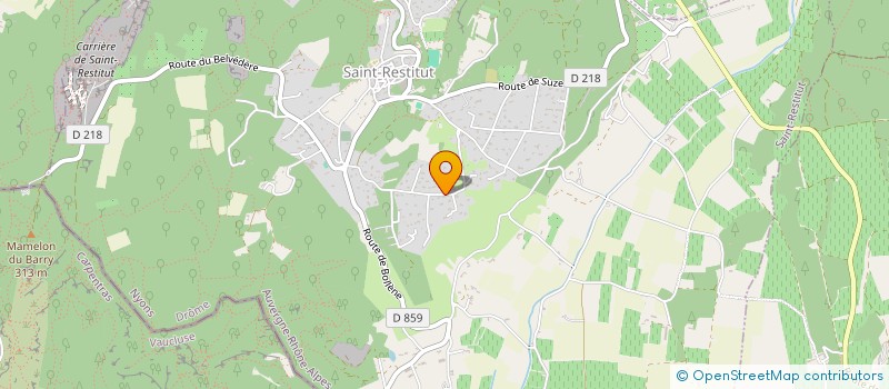 localisation de l'entreprise TRI MECA SPORT  SAINT-RESTITUT