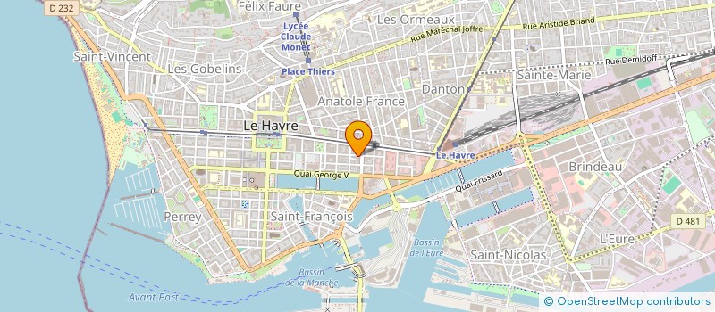 localisation de l'entreprise TRI NAVETTE à LE HAVRE