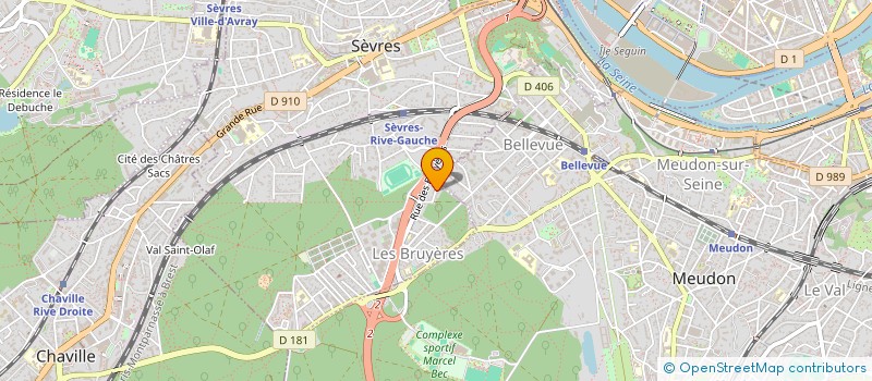 localisation de l'entreprise TRI NUMERIC à SEVRES
