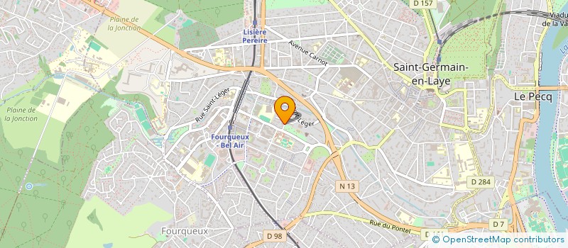 localisation de l'entreprise TRI TEAM ST GERMAIN EN LAYE  SAINT-GERMAIN-EN-LAYE