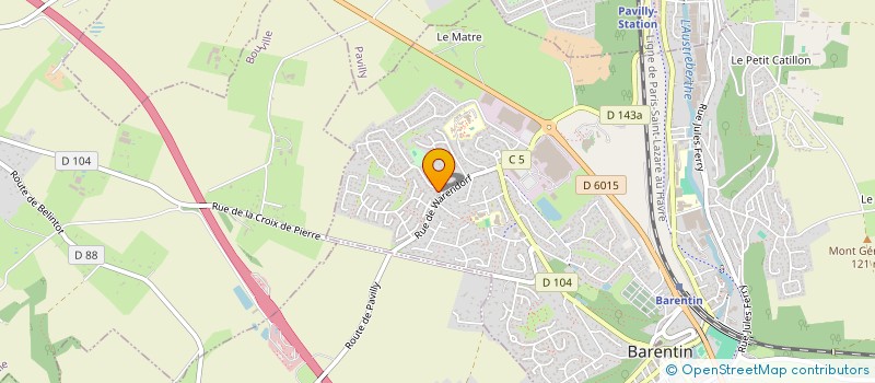 localisation de l'entreprise TRI4SIC ENVIRONNEMENT  BARENTIN