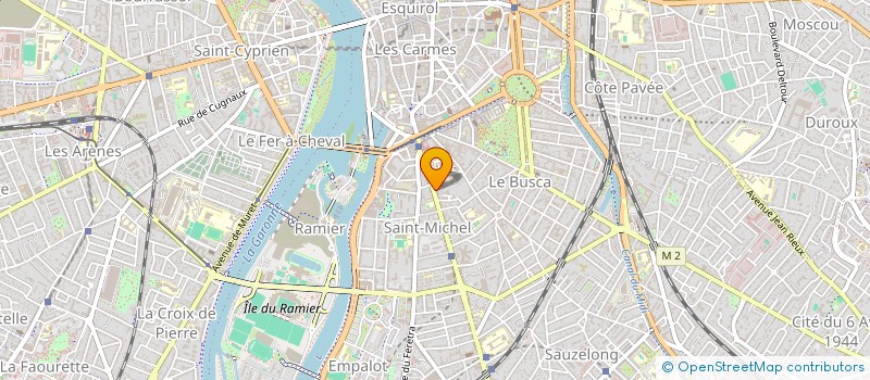 localisation de l'entreprise TRIA à TOULOUSE