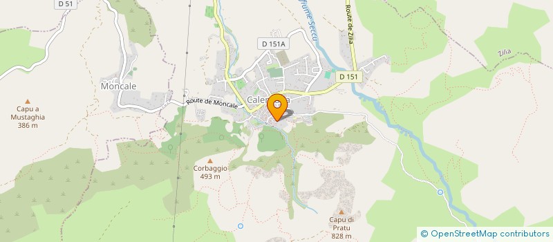 localisation de l'entreprise TRIA EXPERTISE à CALENZANA