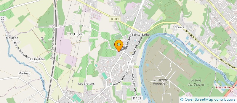 localisation de l'entreprise TRIA GATAKIA à FLEAC