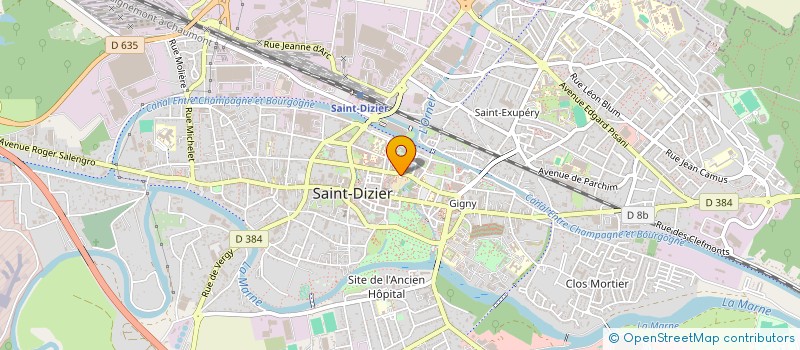 localisation de l'entreprise TRIAD APPLICATIONS à SAINT-DIZIER