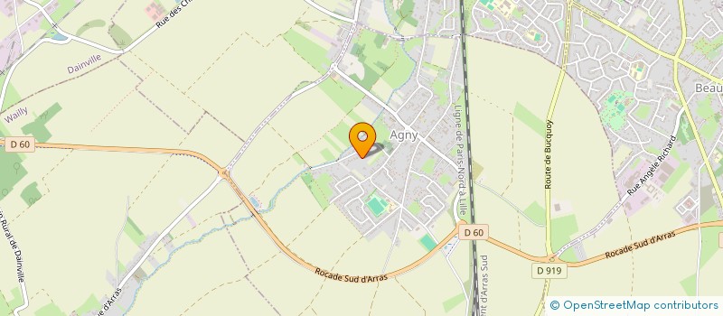 localisation de l'entreprise TRIAD'IMM  AGNY