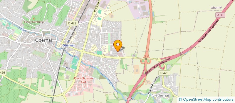 localisation de l'entreprise TRIADAN  OBERNAI