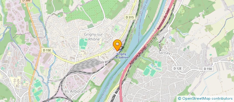 localisation de l'entreprise TRIAGE REPARATION PALETTES D'OCCASION  GRIGNY