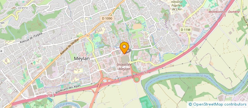 localisation de l'entreprise TRIAGOZ à MEYLAN