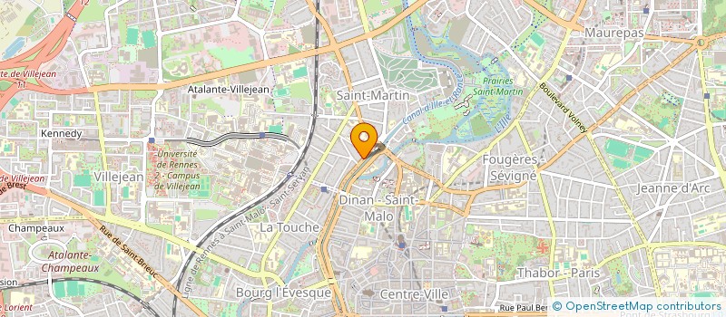 localisation de l'entreprise TRIAGOZ IMMOBILIER  RENNES