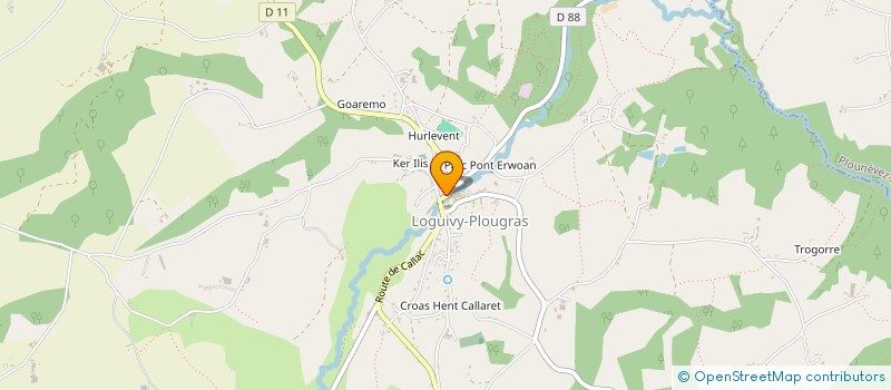 localisation de l'entreprise TRIAGOZ MOTO CLUB  PLOUNERIN