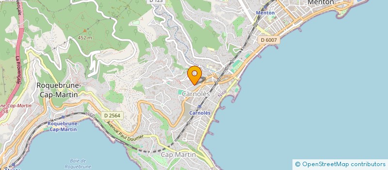 localisation de l'entreprise TRIAL CLASSIC 06 à ROQUEBRUNE-CAP-MARTIN