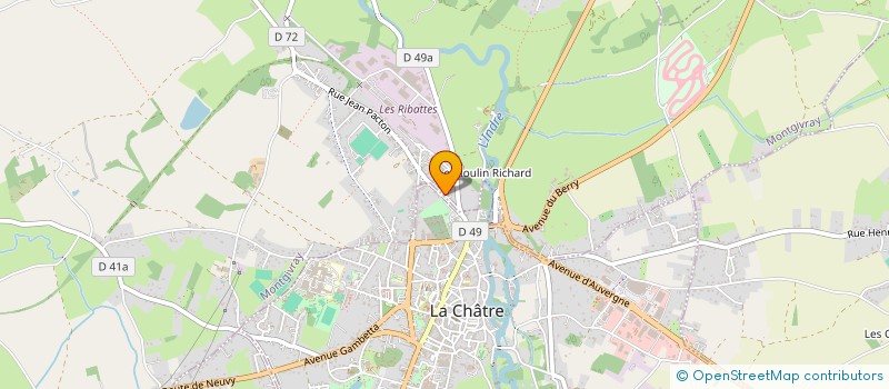 localisation de l'entreprise TRIAL CLUB DU PAYS DE LA CHATRE à MONTGIVRAY