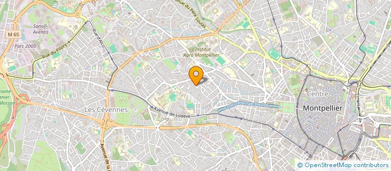 localisation de l'entreprise TRIAL FINANCE CONSEIL à MONTPELLIER