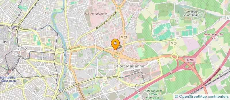 localisation de l'entreprise TRIAL IMPACT à MONTPELLIER