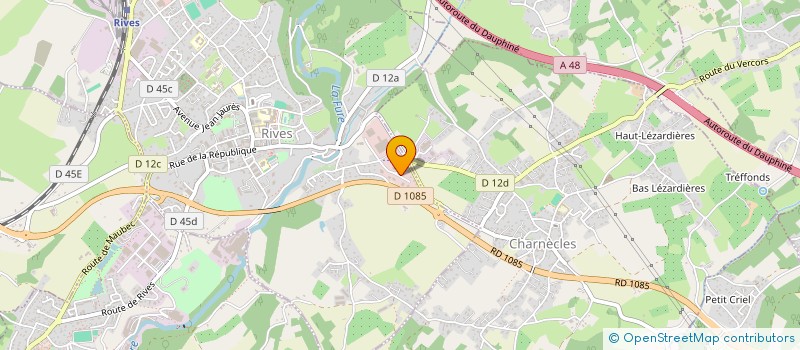 localisation de l'entreprise TRIAL ISOLATION à RIVES