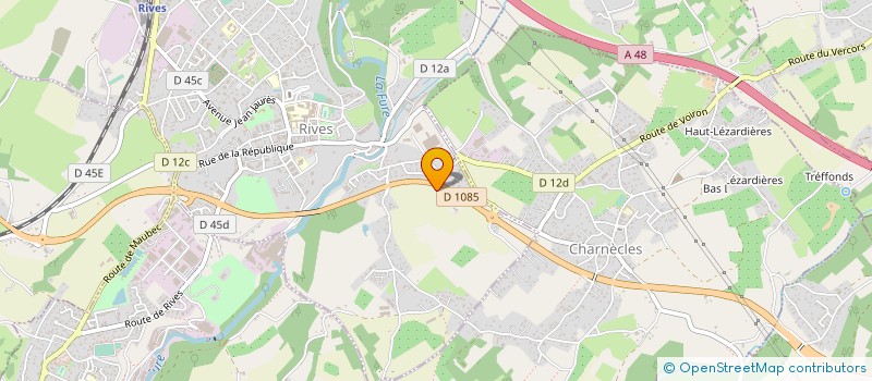 localisation de l'entreprise TRIAL ISOLATION FRANCE à SAINT-ISMIER